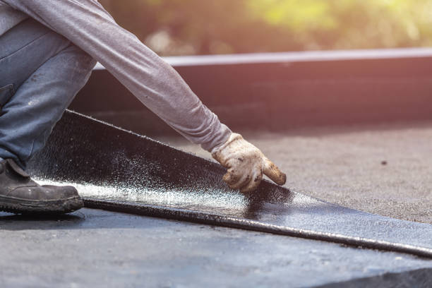 Professional Emergency Waterproofing technician working in Cedar Grove, WI